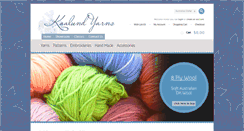 Desktop Screenshot of kaalundyarns.com.au